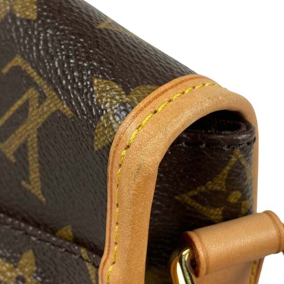 Louis Vuitton Menilmontant PM Crossbody Shoulder Bag Monogram Brown M40474 Wo... - Picture 8 of 11